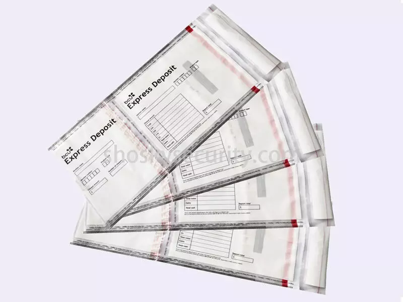 tamper evident bag
