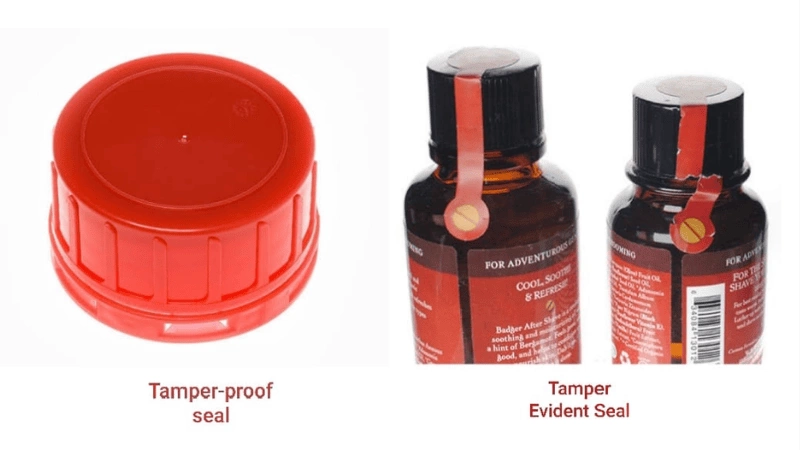  Tamper-proof Seal vs. Tamper-Evident Seal 