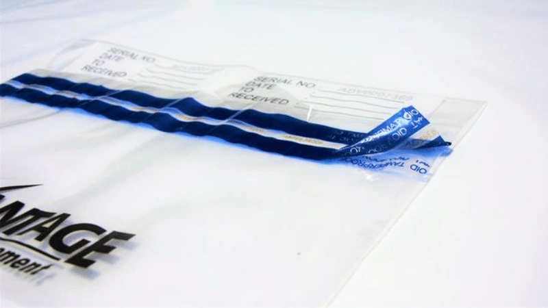 security bag tape