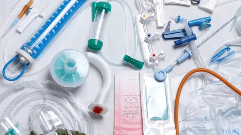 Medical tools displayed with GMP-compliant organization and handling practices